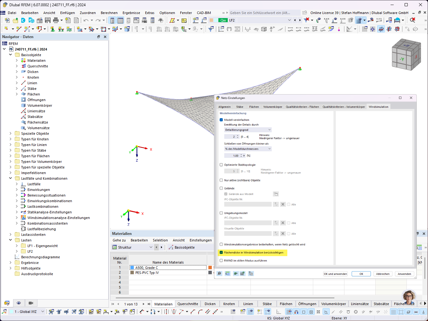 FAQ 005570 | When importing a model to RWIND, I get a message about overlapping triangles. What should I pay attention to?