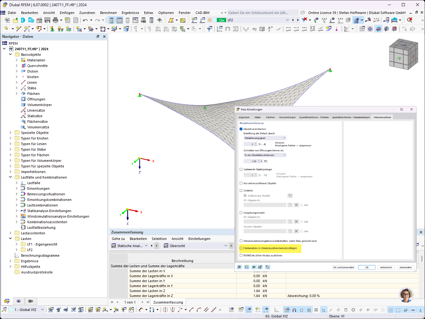 FAQ 005570 | When importing a model to RWIND, I get a message about overlapping triangles. What should I pay attention to?