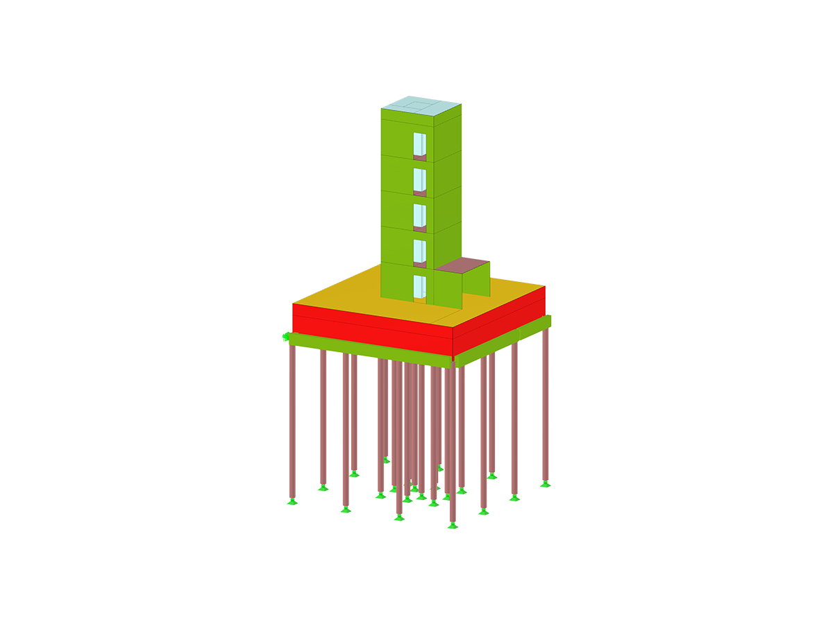 Five-Story Timber Structure and Reinforced Concrete Shaft Foundation