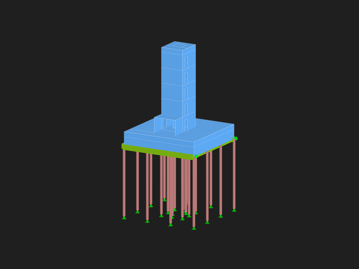 Five-Story Timber Structure and Reinforced Concrete Shaft Foundation