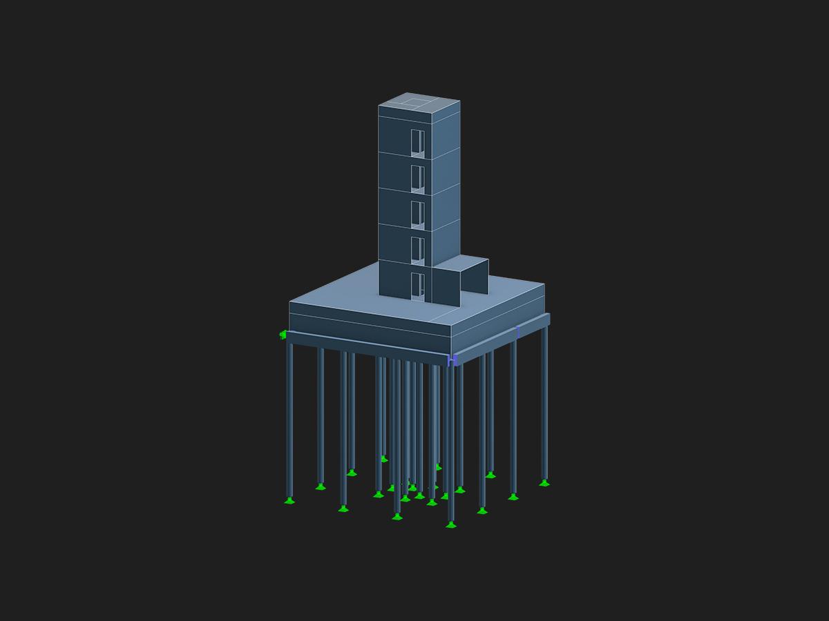 Five-Story Timber Structure and Reinforced Concrete Shaft Foundation