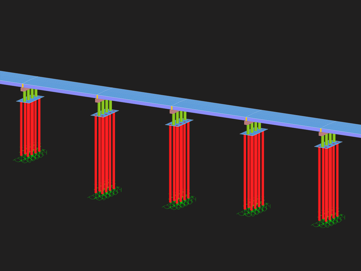 Bridge Model After Prestressing