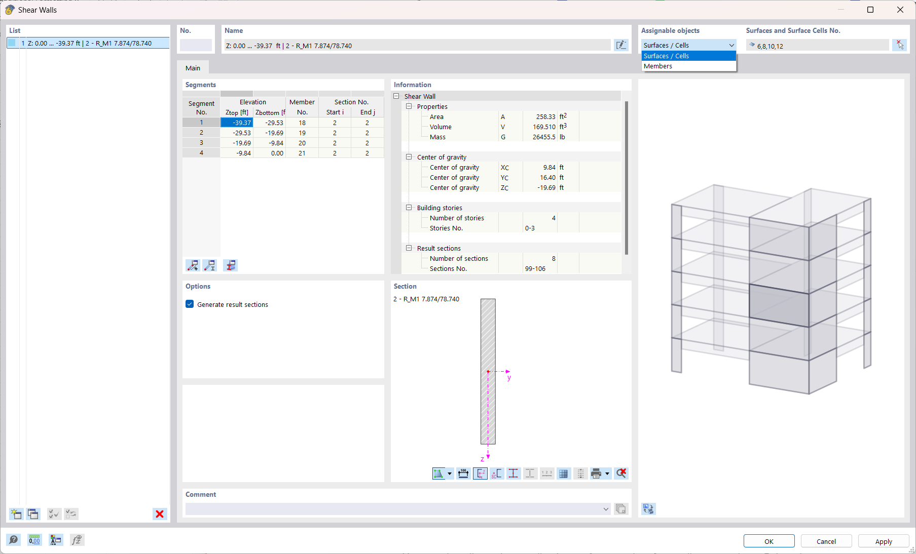 Defining Wall Panel