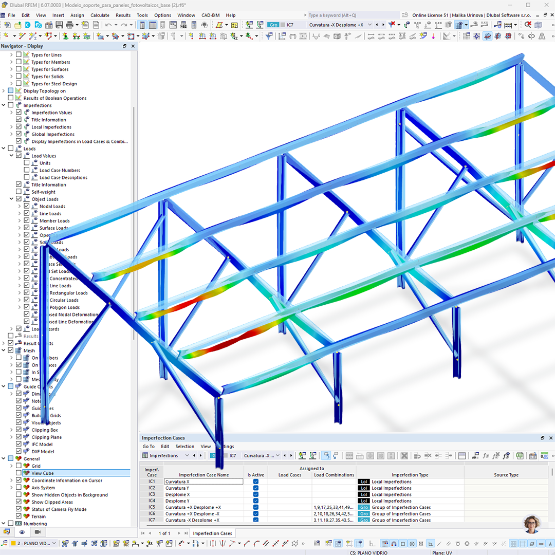 New Model | Steel Support for Photovoltaic Panels