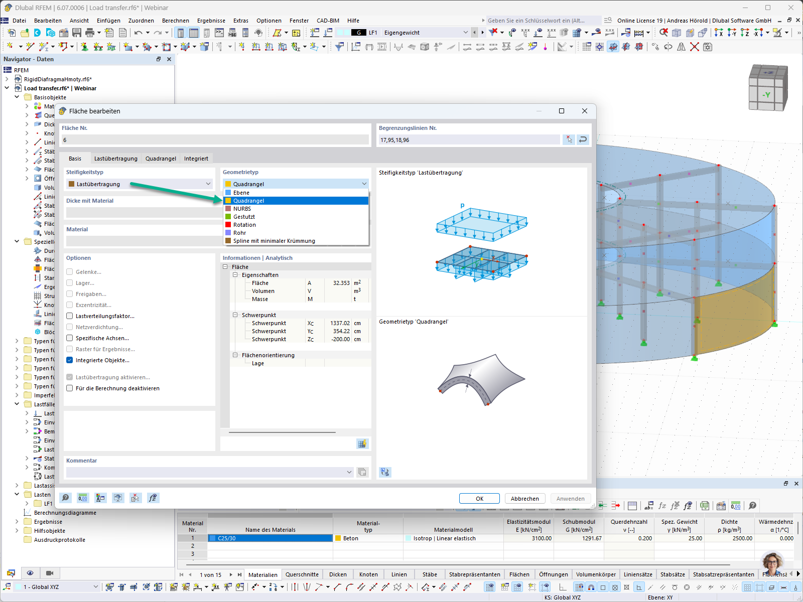 Feature 002862 | Curved Load Transfer Surfaces