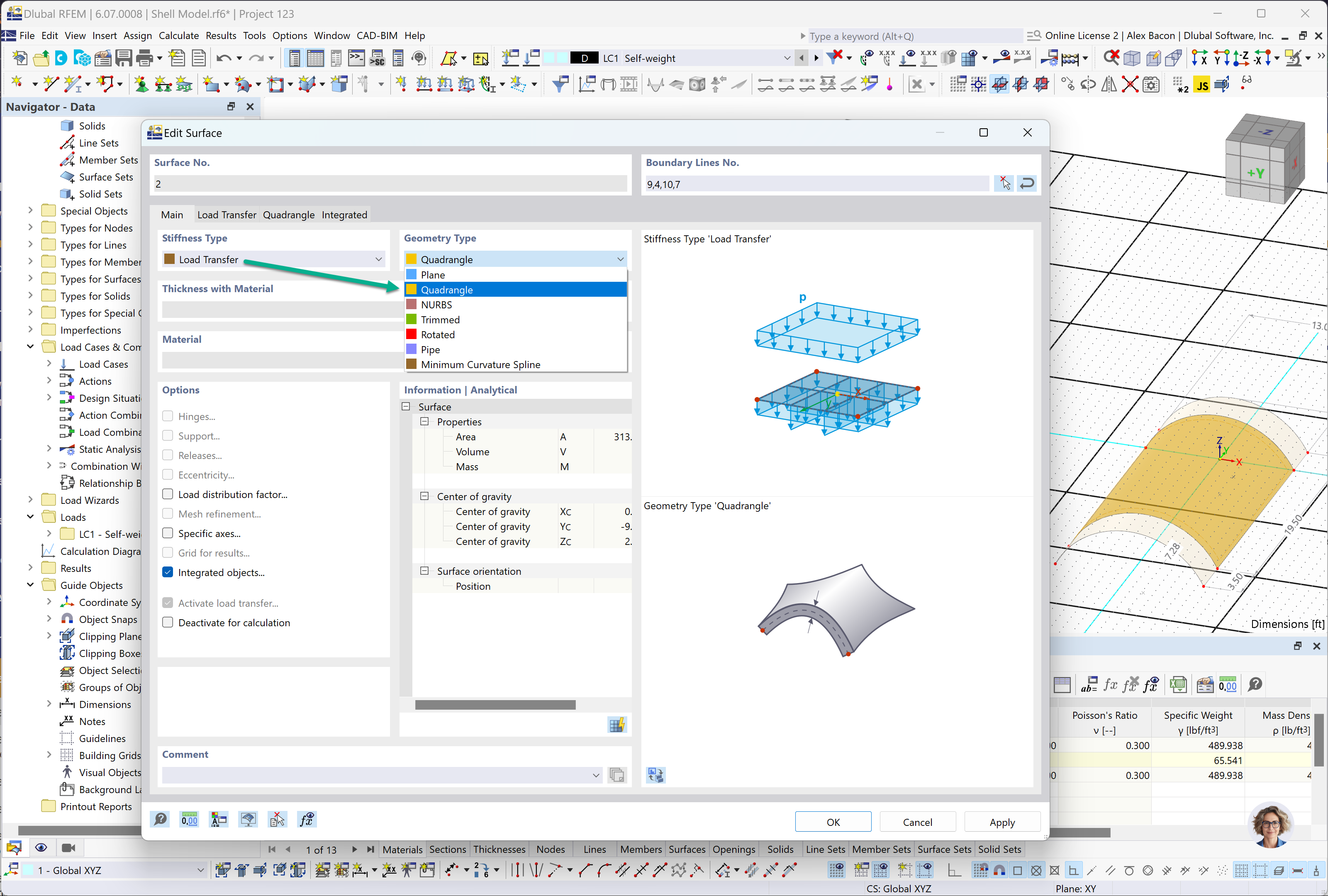 Feature 002862 | Curved Load Transfer Surfaces