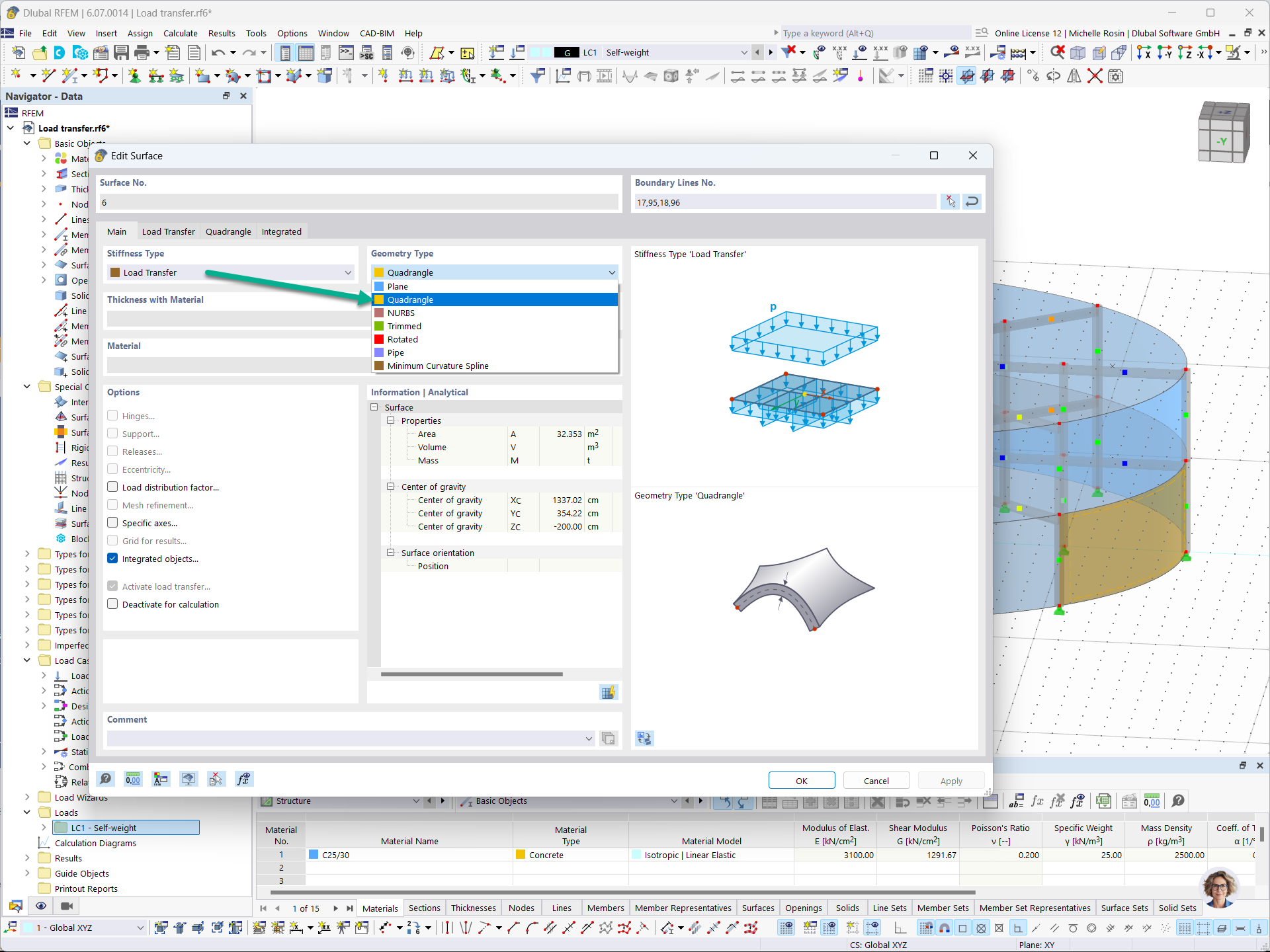 Feature 002862 | Curved Load Transfer Surfaces