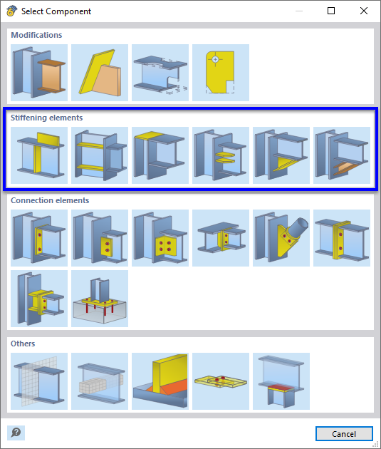 Components for Stiffening Elements