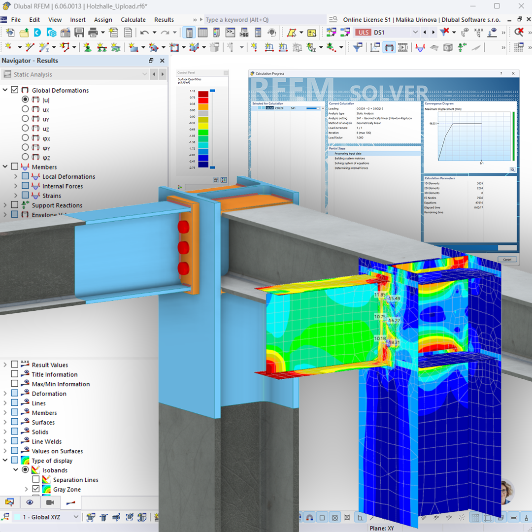 Knowledge Base | Generating Independent FE Mesh for Separate Objects