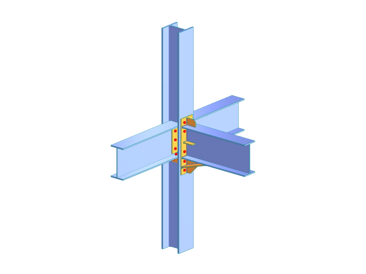 KB 001890 | Use of Rib Component to Model Stiffened Steel Connections