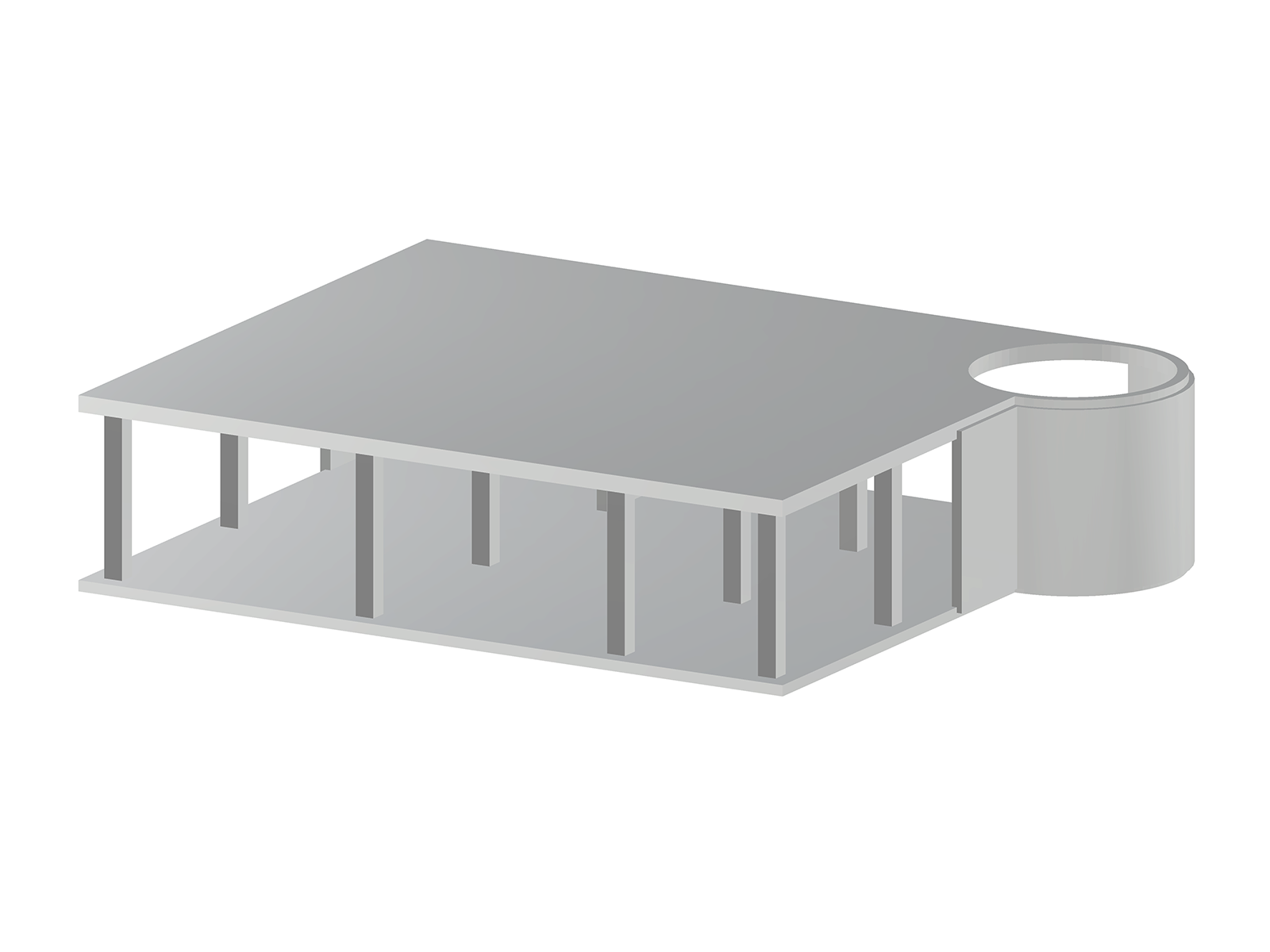 Model 005058 | Reinforced Concrete Building