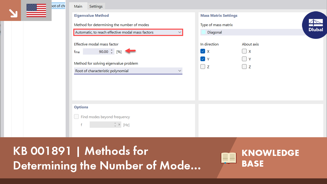 KB 001891 | Methods for Determining Number of Mode Shapes in Modal Analysis Add-on KNOWLEDGE BASE