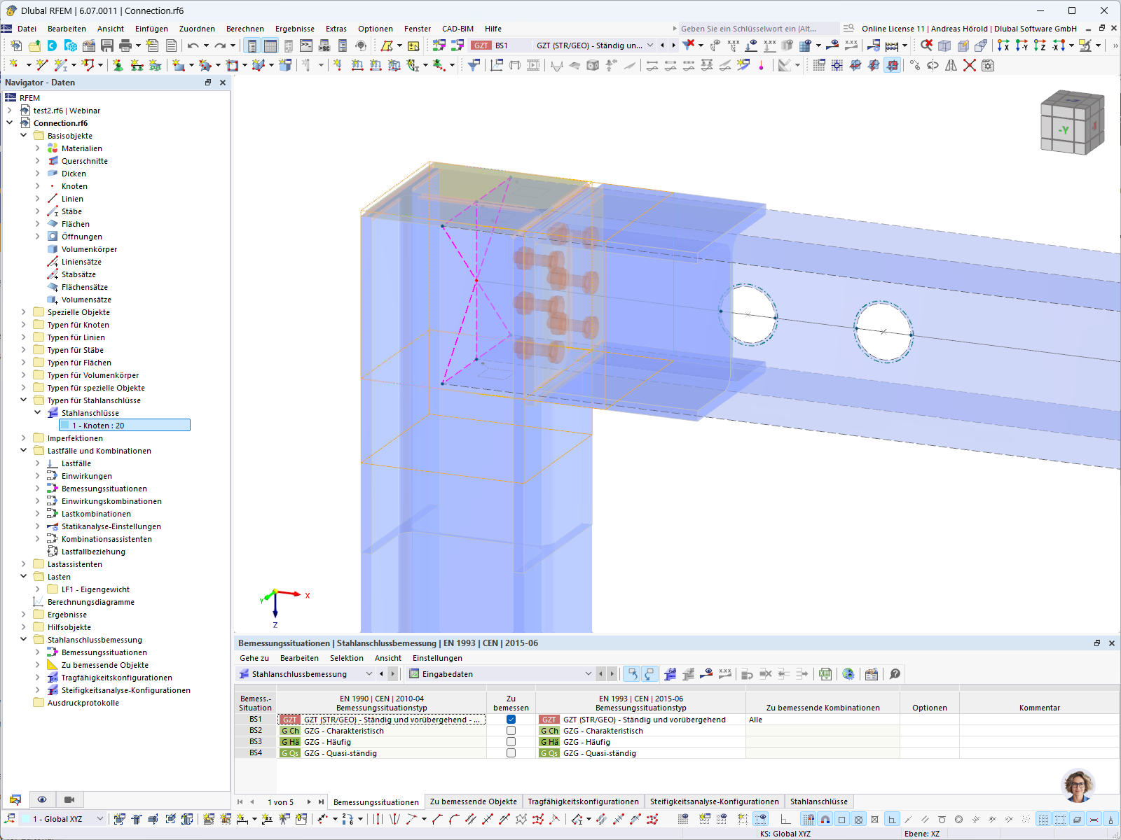 Feature 002875 | Steel Joint Design on "Result Beam" Member Type and on Surface Models