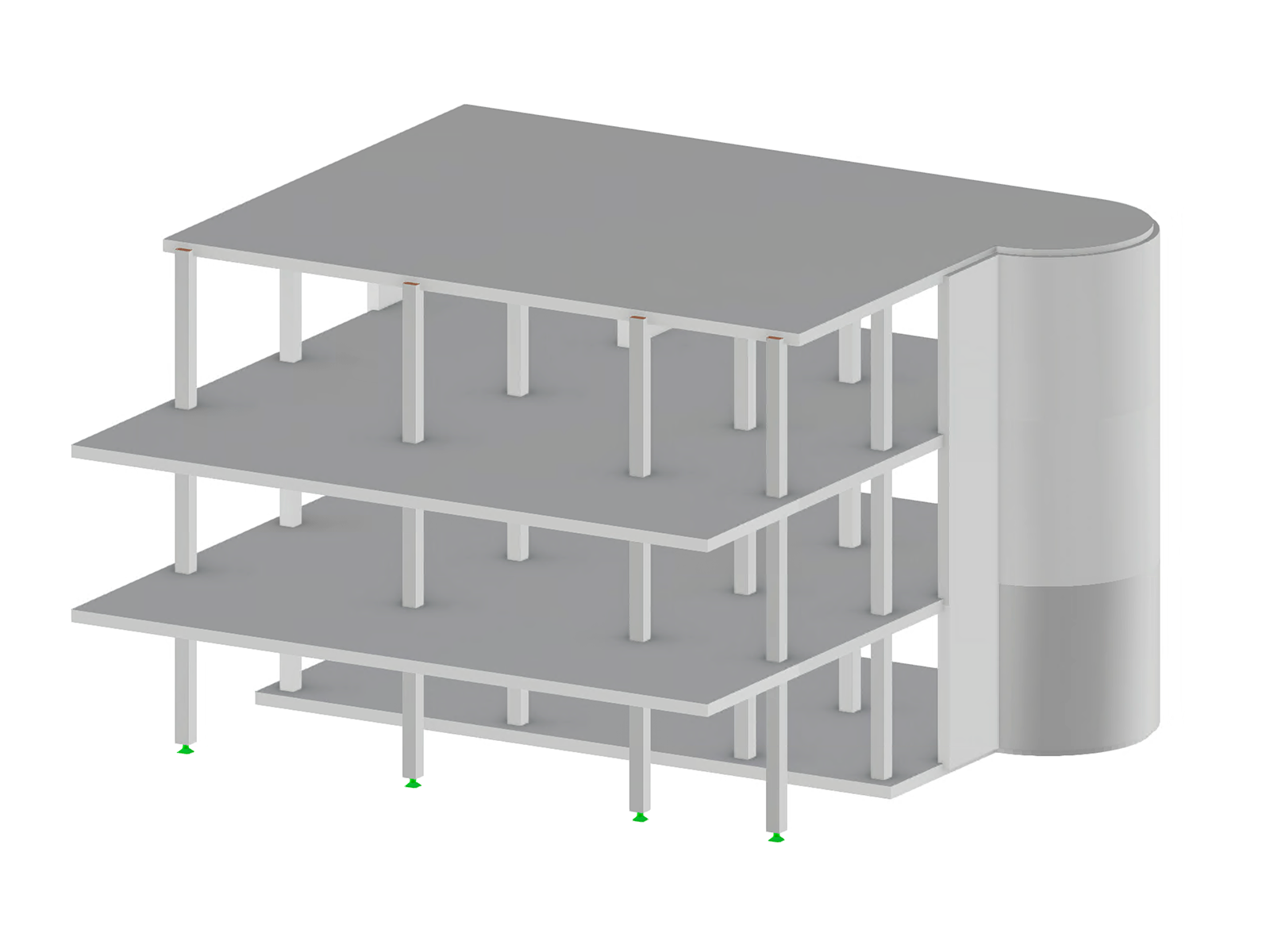 Model 005064 | Reinforced Concrete Building