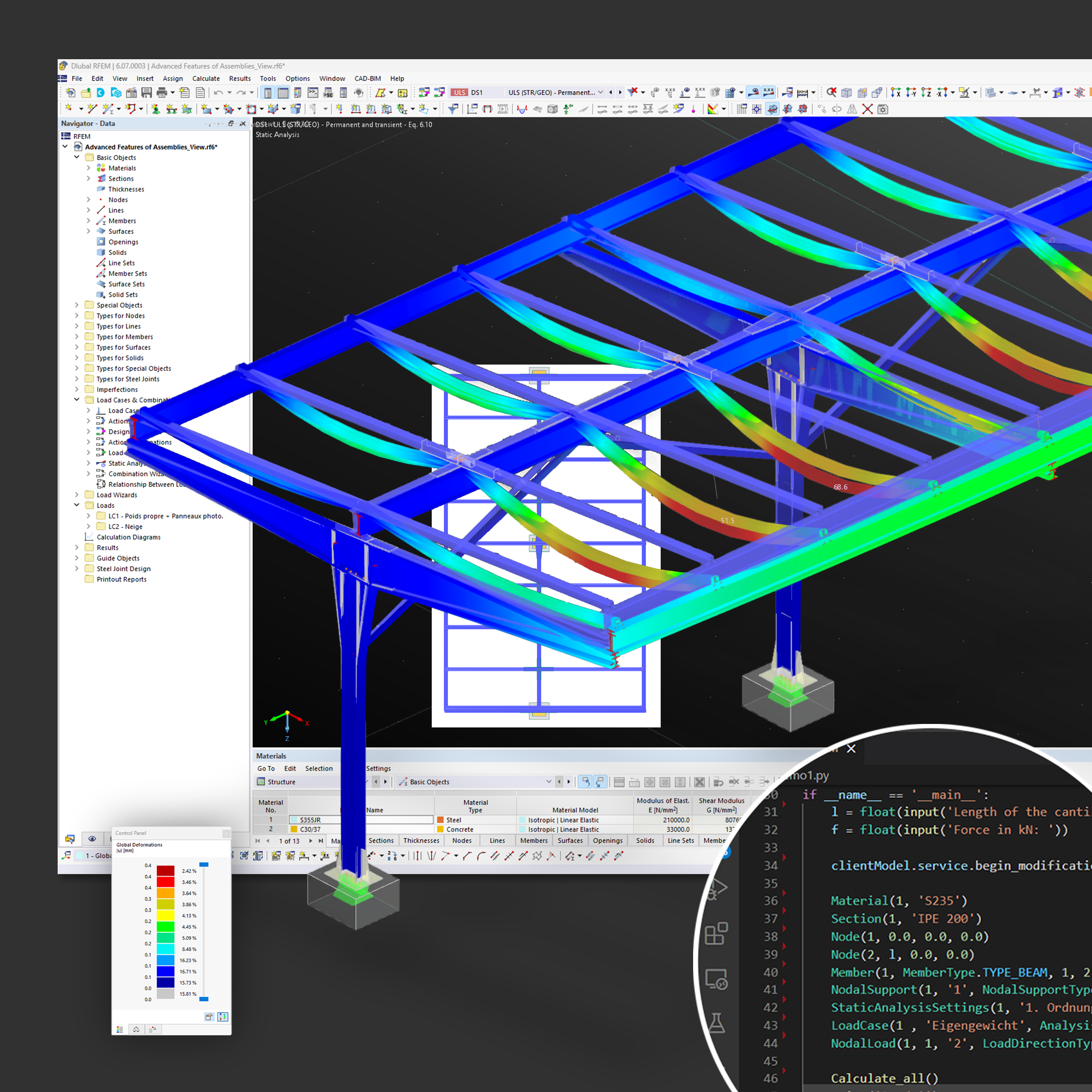 Recorded Webinar | Using Python Console in RFEM 6