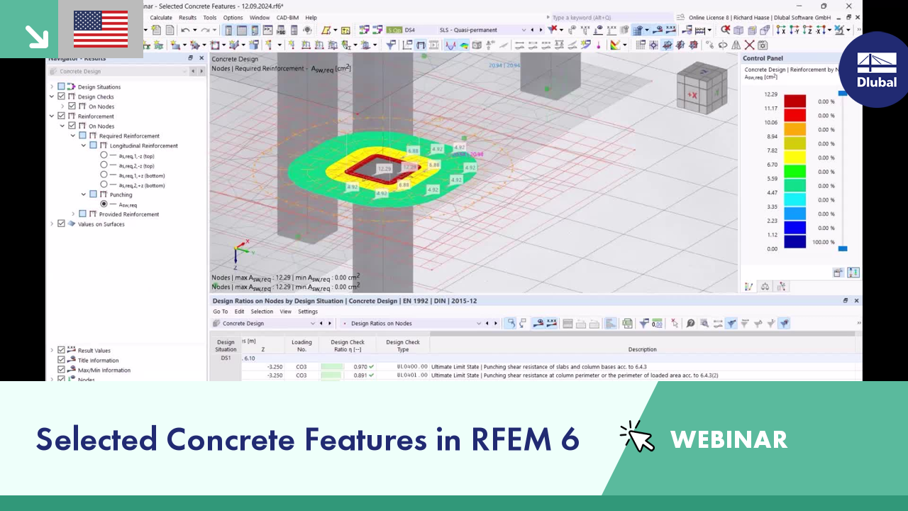 VG 005051 | WEBINAR | Selected Concrete Features in RFEM 6