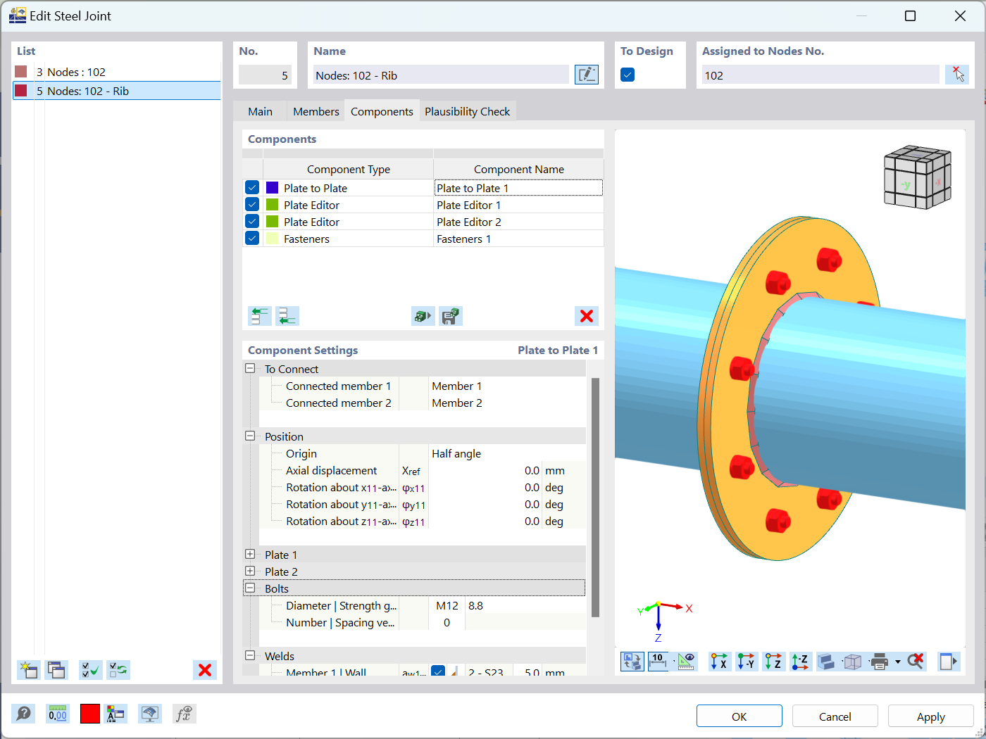 Modeling Ring Flange