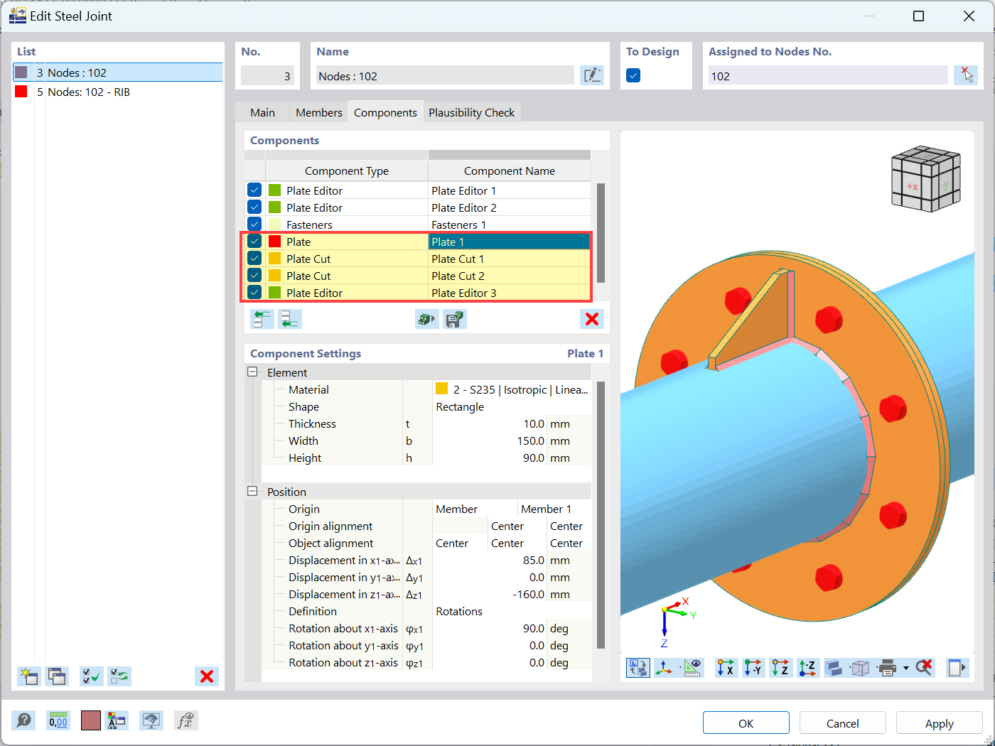 Modeling Without “Rib” Component: First Rib