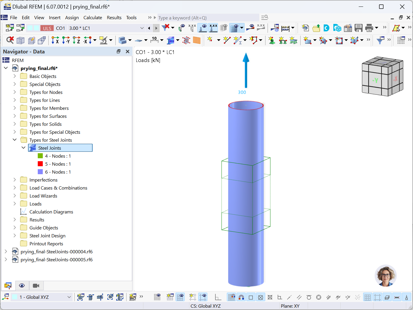 KB 1900 | Prying Effect in Flange Connections of Circular Hollow Sections