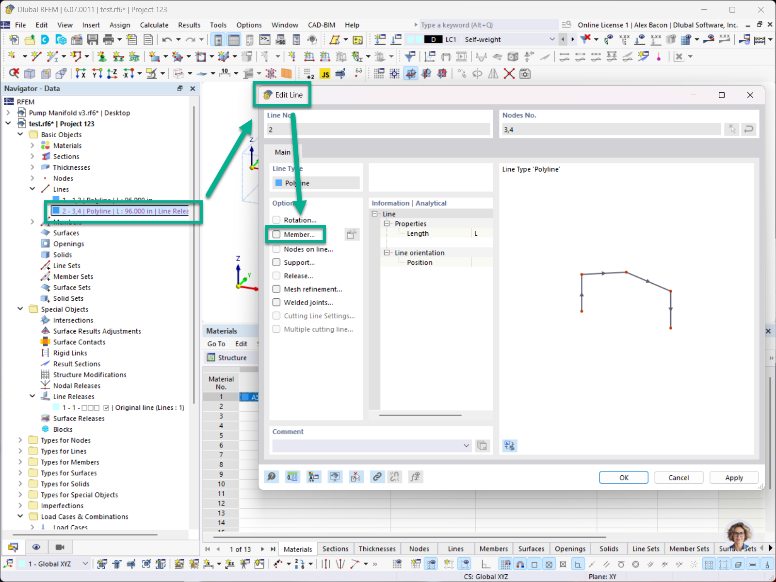 FAQ 005607 | I would like to use the setting "Allow Double Members", what do I need to keep in mind for the model?