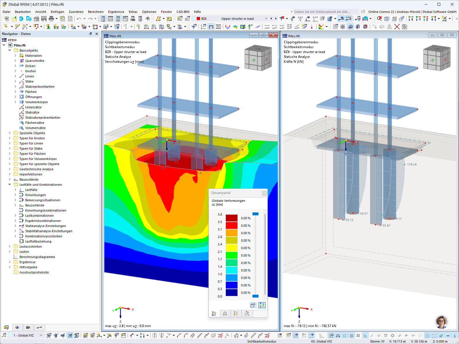 Feature 002886 | Member Type "Pile" for Geotechnical Analyses