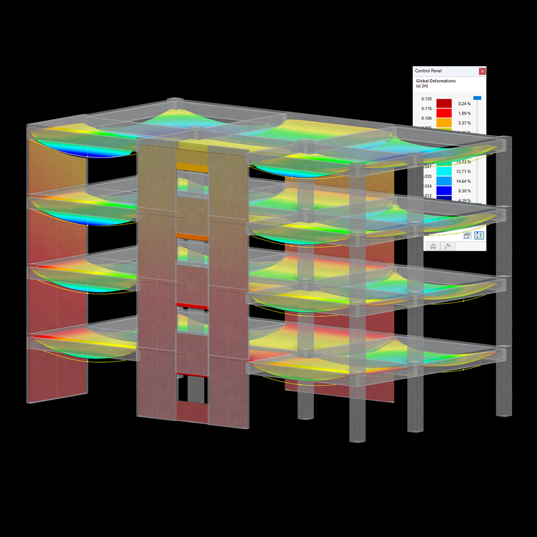 New Model to Download | Multistory Concrete Building | ACI 318-19 and TDA