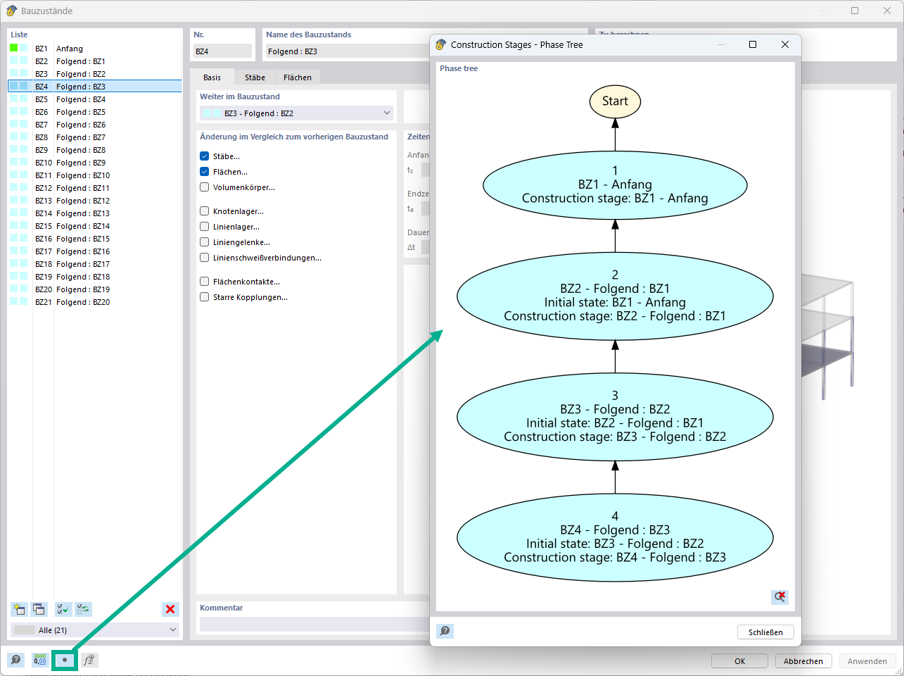 Feature 002887 | Flow Graphs for Construction Stages