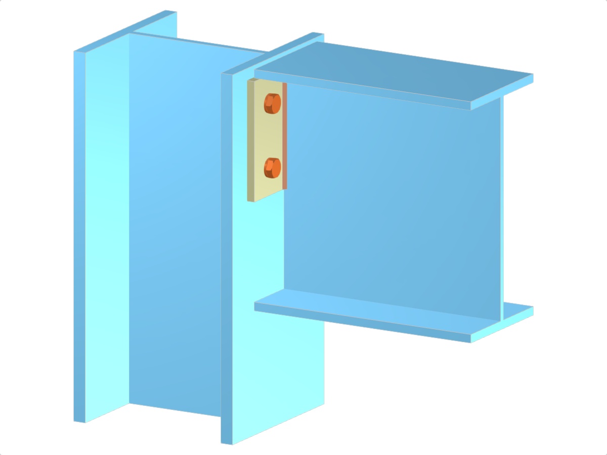 Model 005118 | Beam to Column