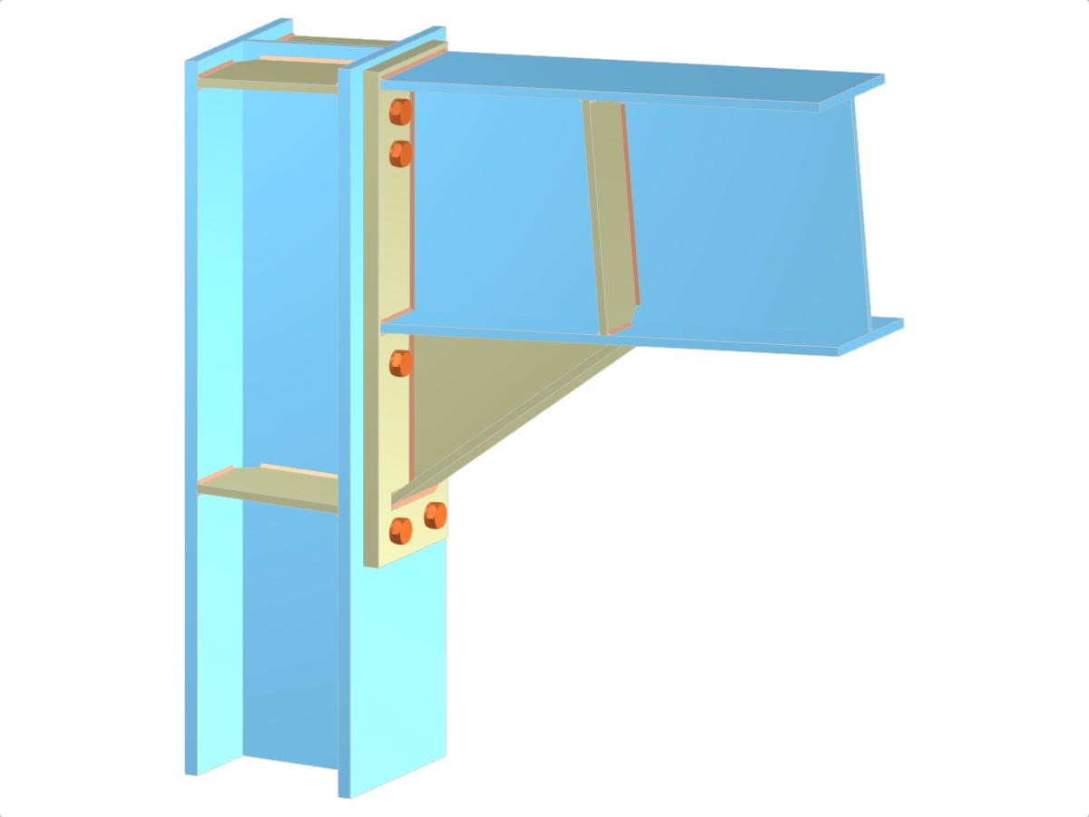 Model 005143 | Beam to Column