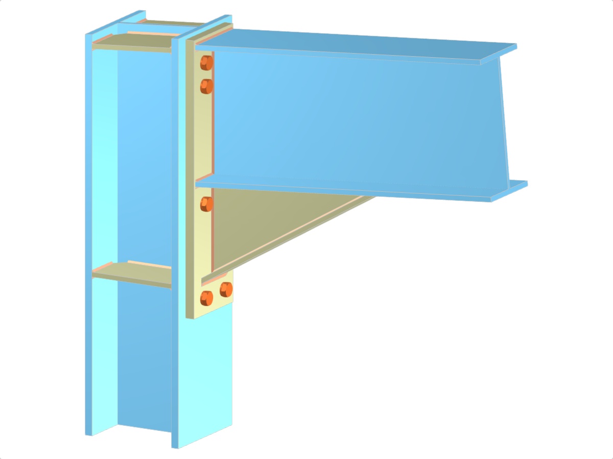 Model 005145 | Beam to Column