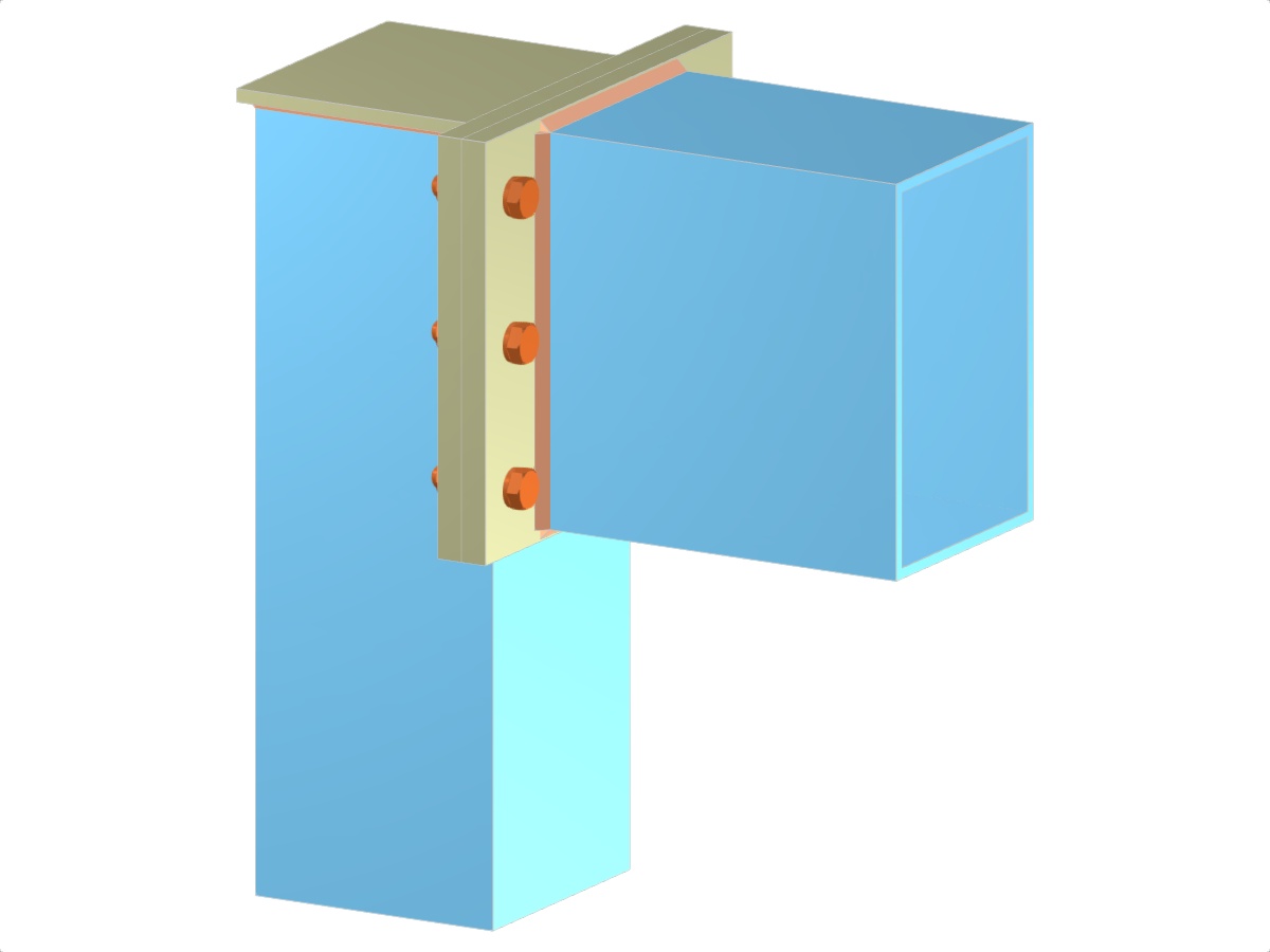 Model 005148 | Beam to Column