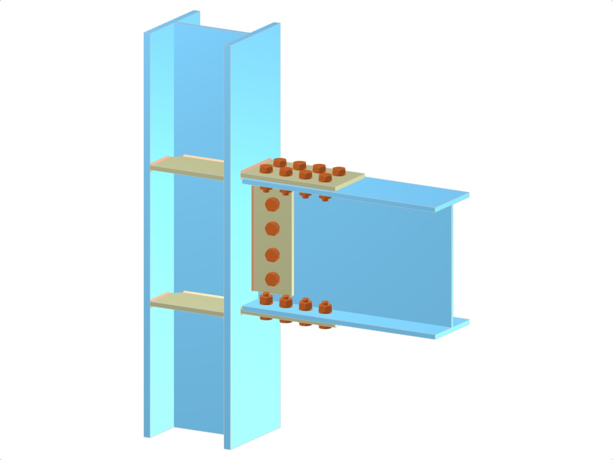 Model 005160 | Beam to Continuous Column