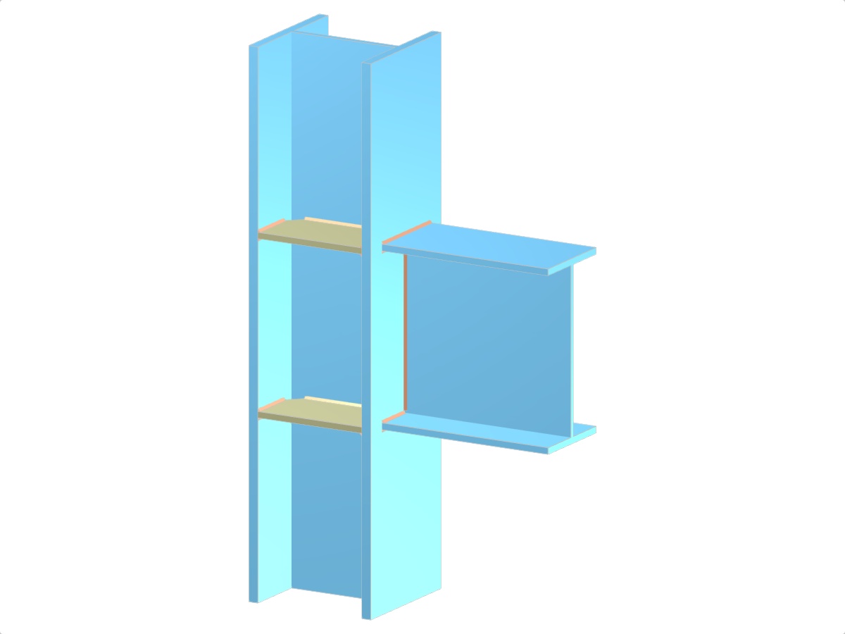 Model 005162 | Beam to Continuous Column