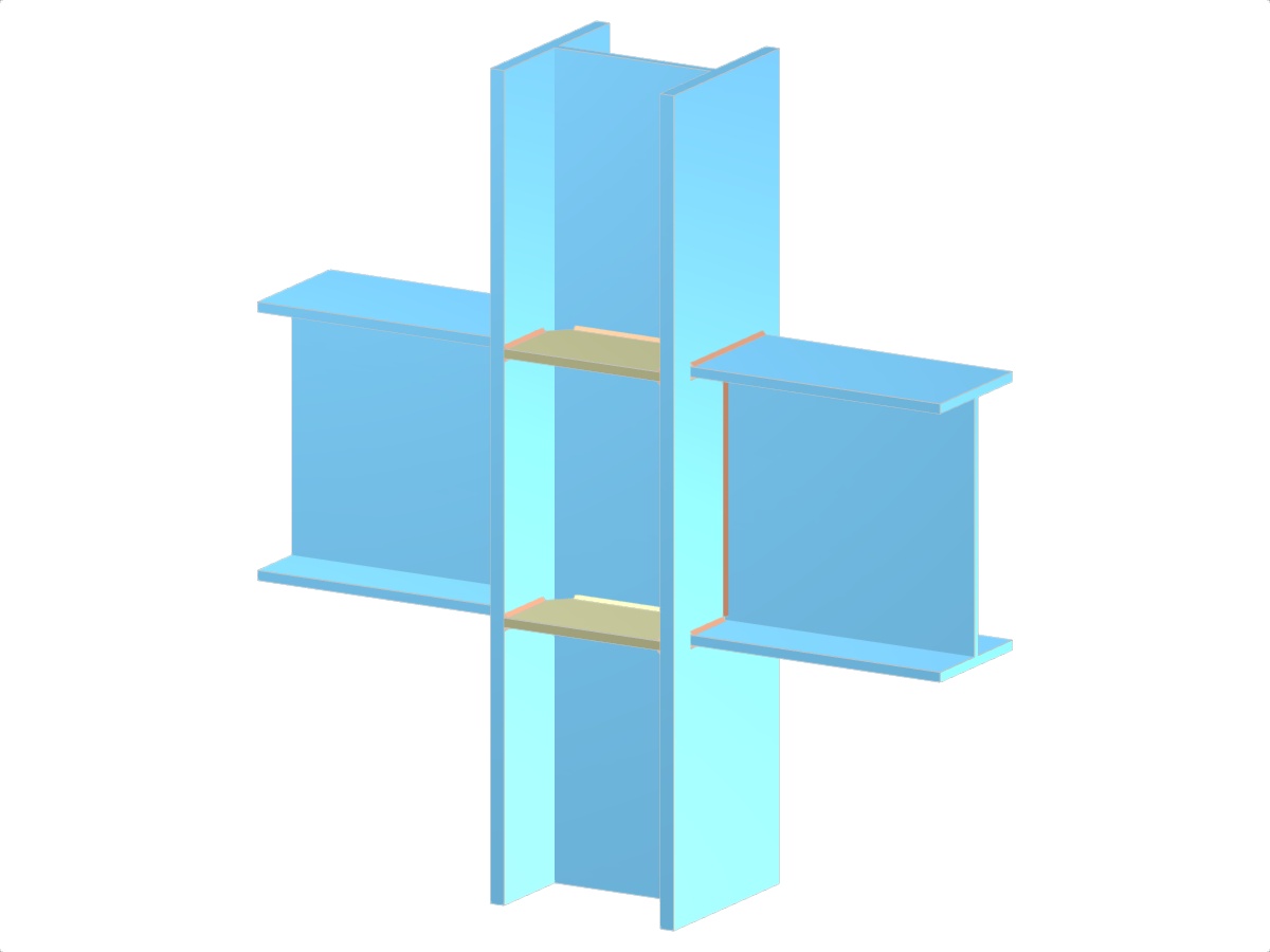 Model 005179 | Beams to Continuous Column