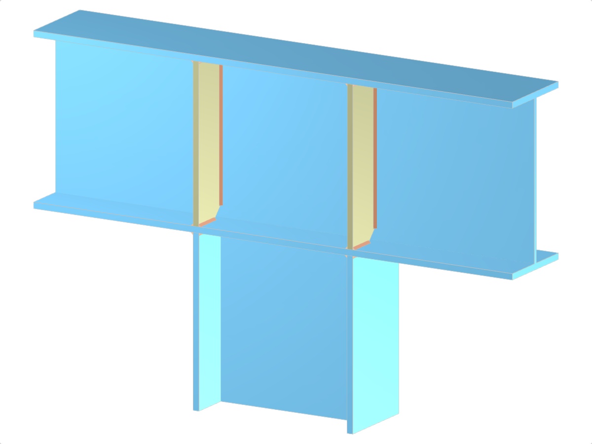 Model 005188 | Column to Continuous Beam