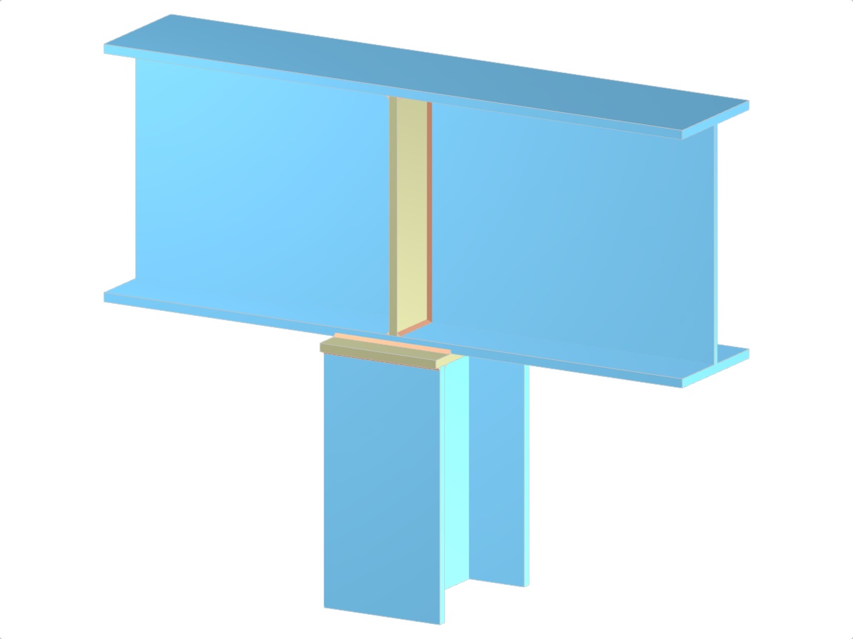 Model 005189 | Column to Continuous Beam