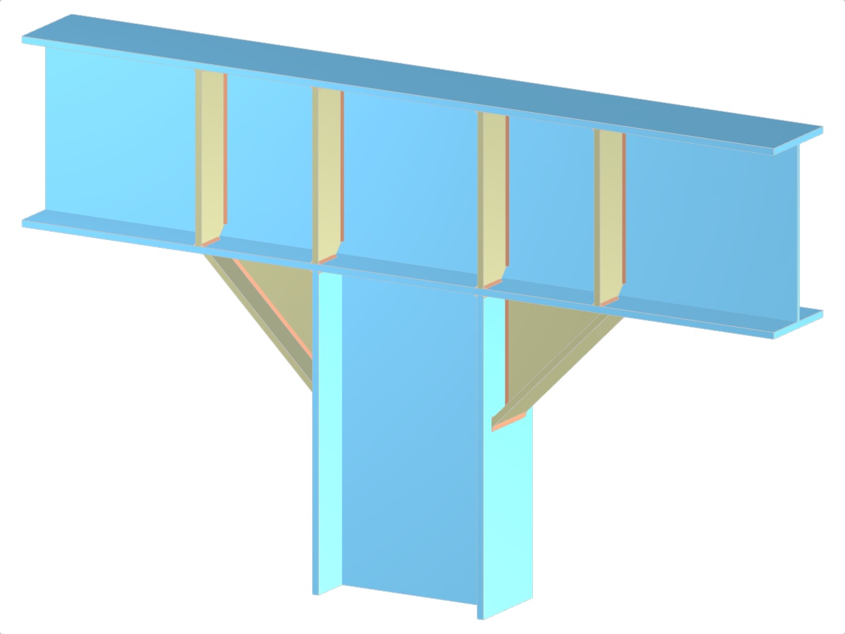 Model 005190 | Column to Continuous Beam