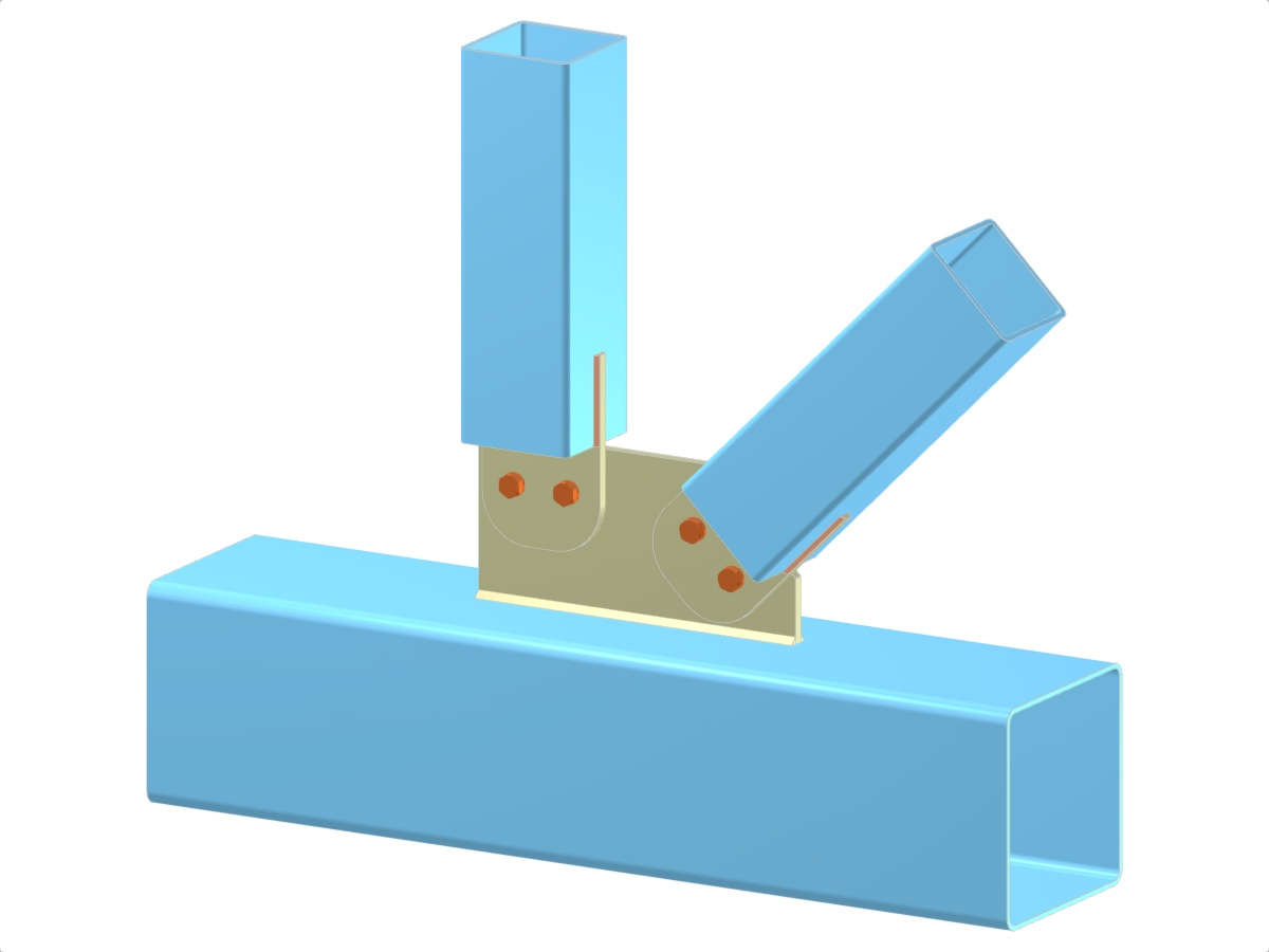 Model 005247 | Truss | Diagonal and Vertical to Chord