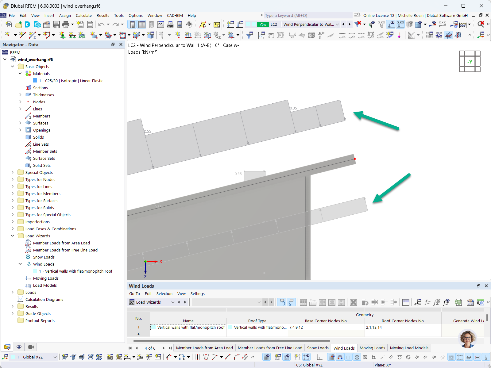 Feature 002902 | Wind Loads on Roof Overhangs