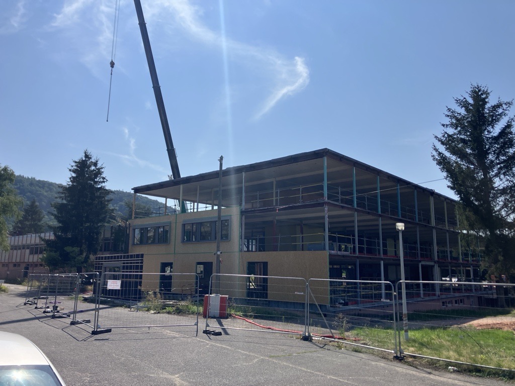 Installation of New Timber Frame Facade