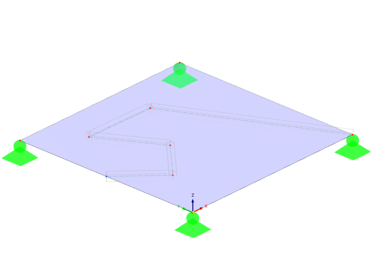 Moving Loads Example Model