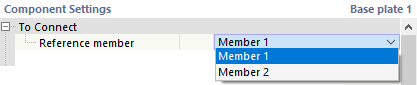 Selecting Reference Member