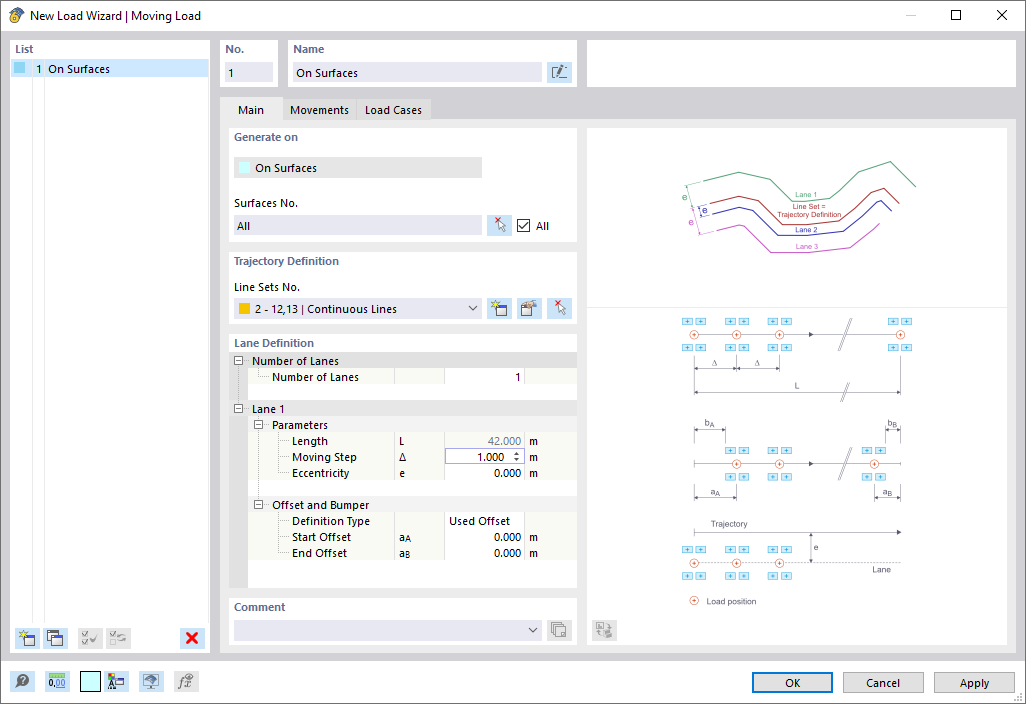 Dialog 'New Load Assistant | Variable Load'