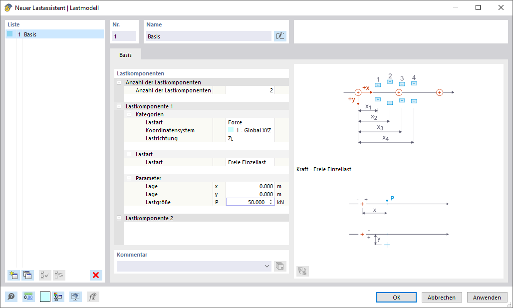 Dialog 'New Load Assistant | Load Model'