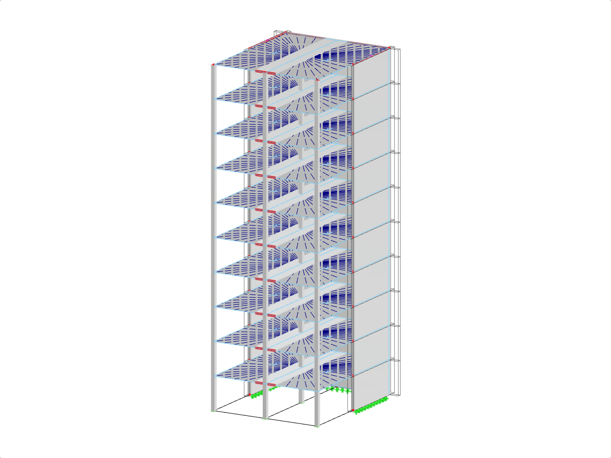 GT 000502 | Investigations on Structuring Holistic Structural Models Using the Example of Multi-Storey Reinforced Concrete Structures