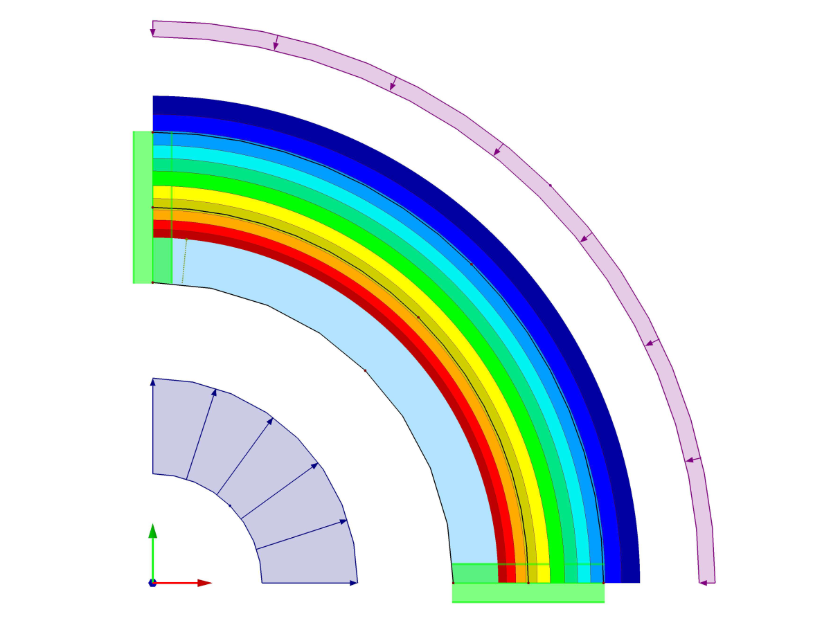 RFEM 6 Results – Total Deflection