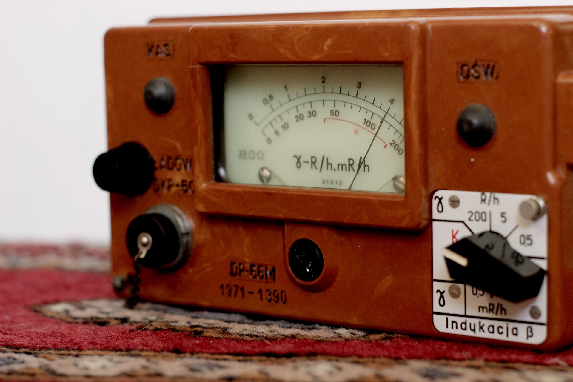 Such Geiger counters were used to measure radiation exposure at the time of the Chernobyl accident.