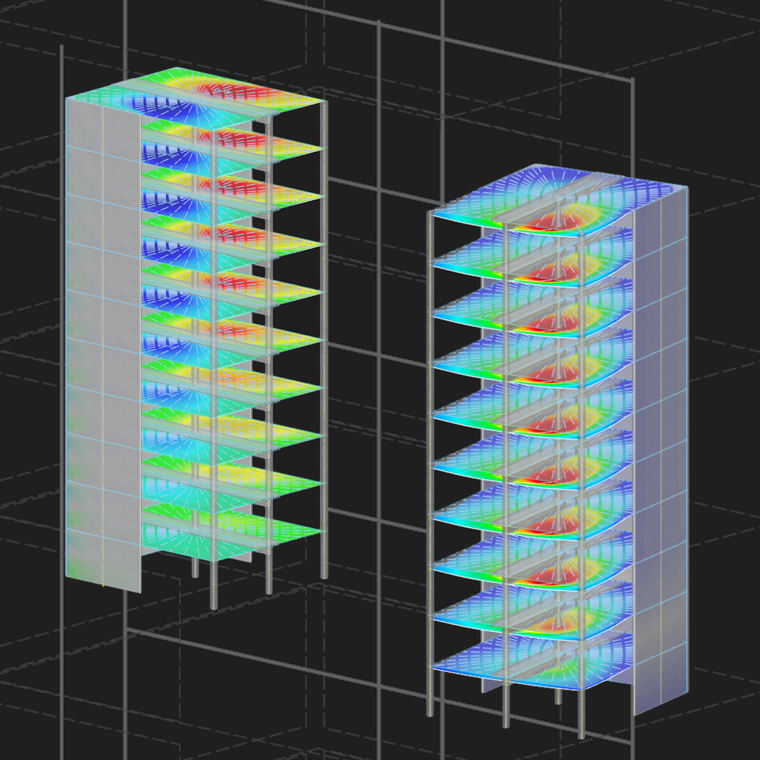 Graduation Thesis | Study on Structuring Complex Structural Models Using Example of Multi-Story Reinforced Concrete Structures