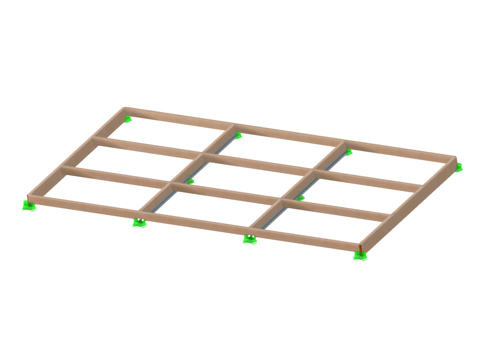 Model 005439 | Girder Grillage