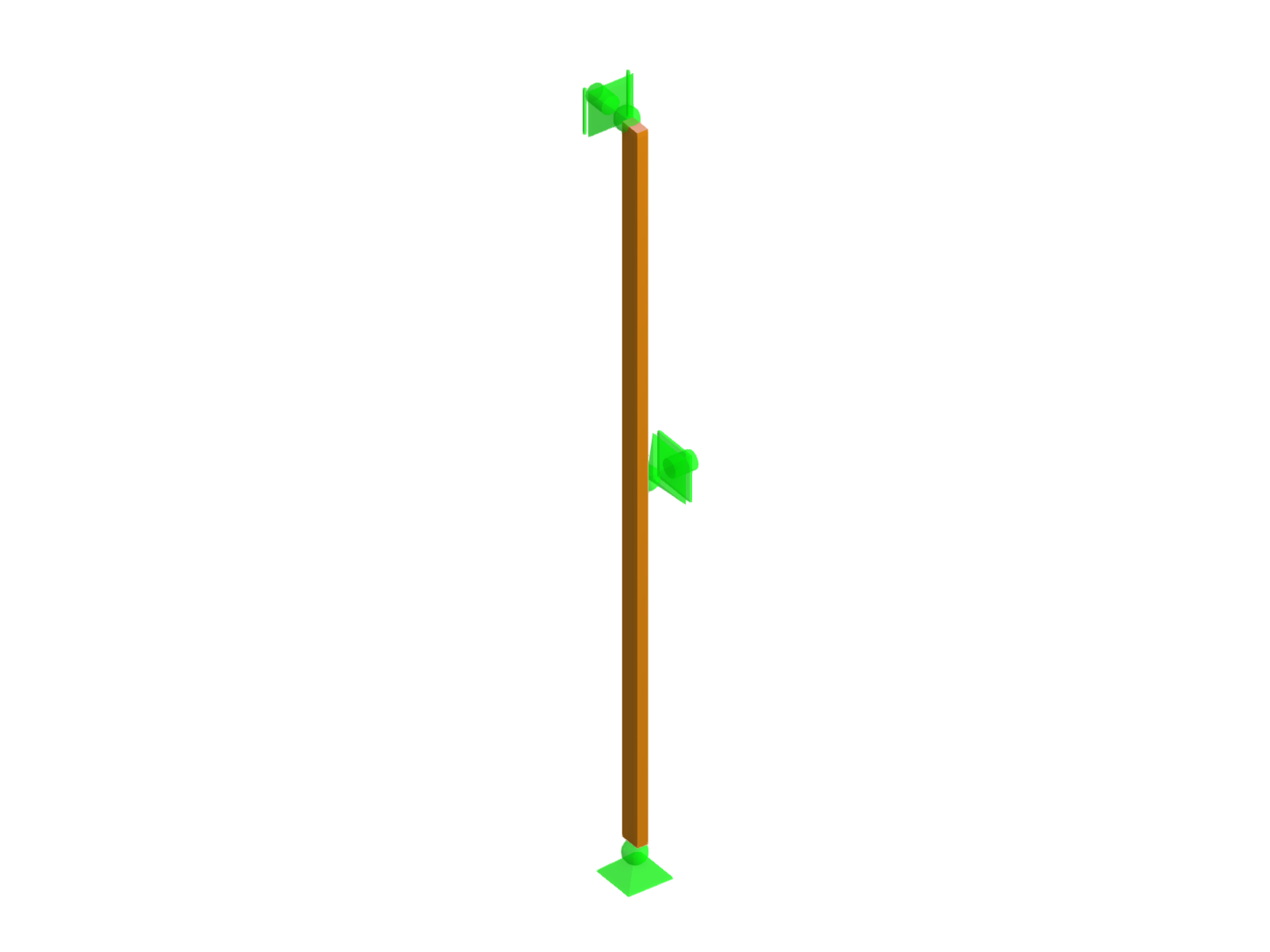 Model 005441 | Flexural Buckling – Column